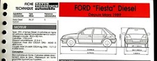 Fiche Technique Automobile