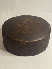 Forme à chapeau en bois 1980, fonctionnelle, pour modiste, millinery