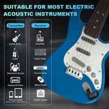 2 pièces émetteur de guitare