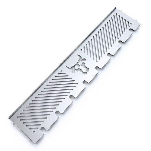 Grille appoint inox - d'appoint, en
