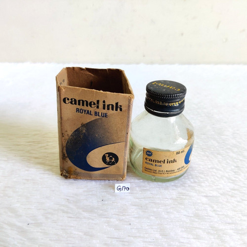 Bouteille encre verre - en,
