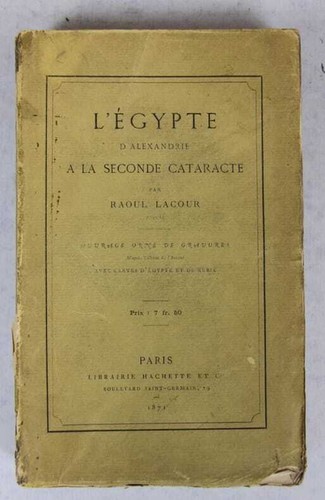 Lacour raoul l égypte - raoul, :