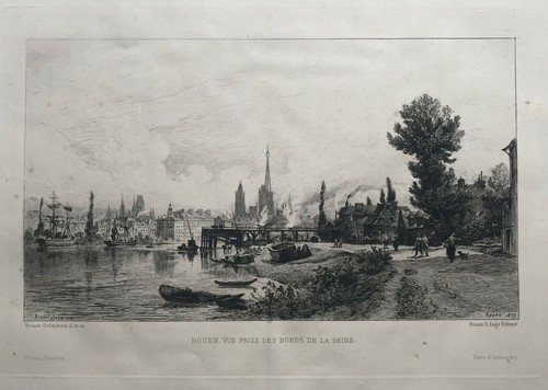 Rouen bords seine - bords,
