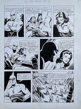 Planche Originale De Giorgio Cambotti Le Fantôme Du Bengale