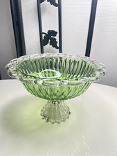 Splendide Coupe Centre De Table Vintage En Verre Années 60/70 Cristalerie Italy