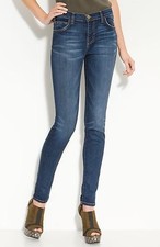 Current/Elliott The High Waist skinny stretchy jeans in Townie NWT size 24 $198