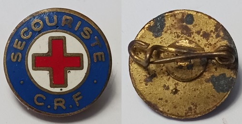 Insigne secouriste crf croix - secouriste,