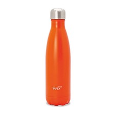 WD LIFESTYLE Bouteille Isotherme 500ML Orange Gourde Chaud Froid Éco