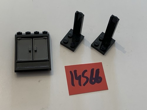 Lot pièces lego noires - de,