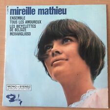 Disque vinyle 45 tours. - Mireille Mathieu - Ensemble - Meraviglioso 