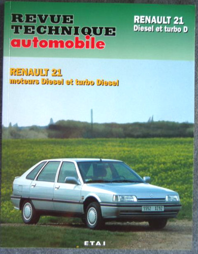 Revue technique renault - renault, 21