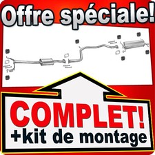 Ligne pot d'échappement pour