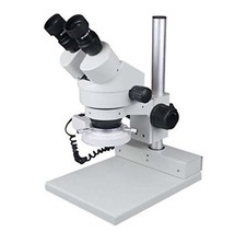 Microscope Stéréo Dissecteur À Zoom 7-45x Avec Lumière LED Circulaire