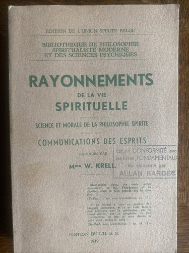 Krell rayonnements de - w., la
