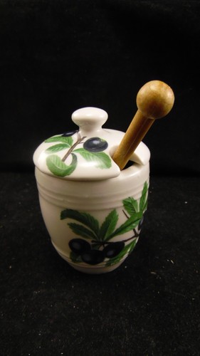 Moutardier porcelaine de - moutardier, en