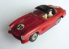 Voiture de Circuit JOUEF MERCEDES 300SL Red HARD TOP Moteur Balancier & Guide SP
