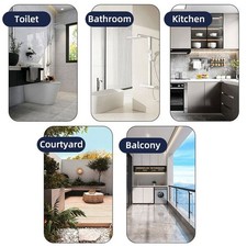 Grand drain de salle de bain