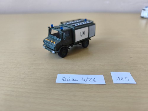 Roco mercedes unimog - mercedes,
