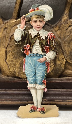 Young boy victorian die - boy, cut