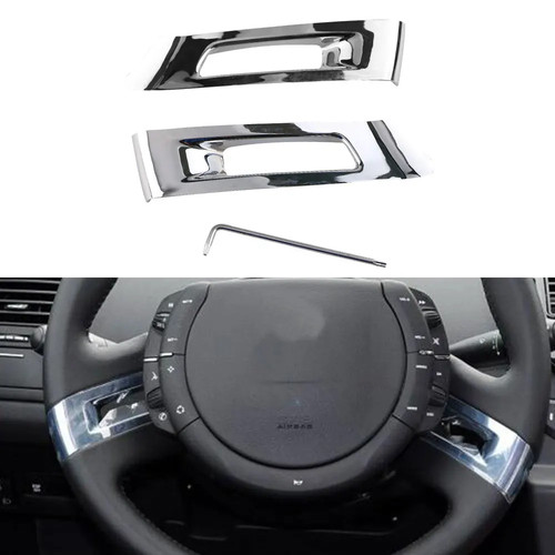 New abs chrome car steering - new,