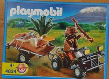 beau Playmobil - 4834 -  Quad safari et braconnier