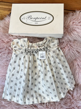 Nwt Bonpoint Brodee Robe 6m