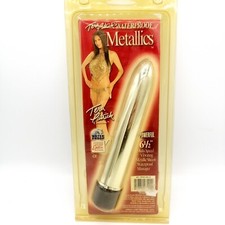 Vibromasseur Dildo metallisé