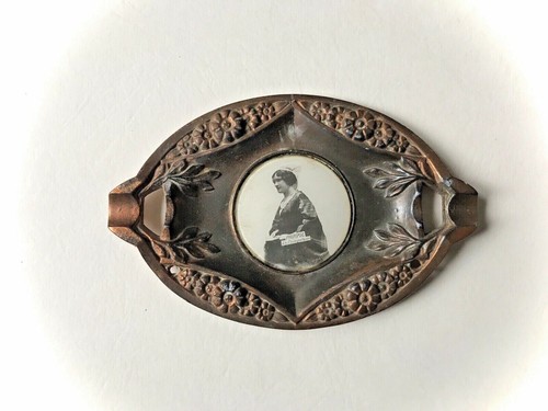 Cendrier art nouveau bronze - nouveau,