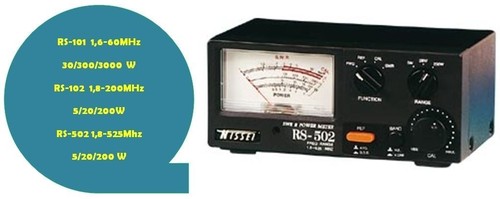 Rosmetri wattmetri vhf - rosmetri, hf