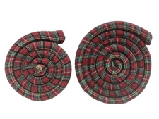 Set 2 Plaid Trivet Hot Pad