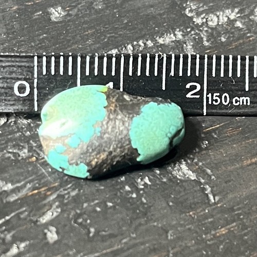Natural turquoise focal bead - natural,