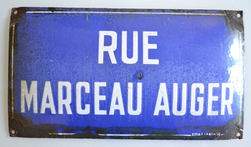 Ancienne plaque tôle - ancienne, en