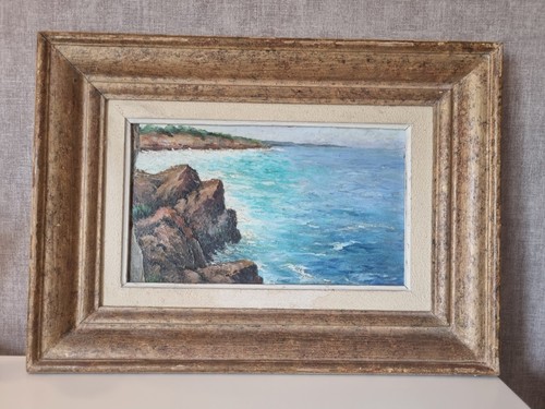 Tableau paysage marin côte - paysage,