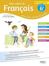 Mon cahier de Français 6e -