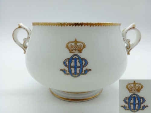 Sucrier couronne royale - sucrier,