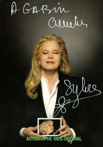 Sylvie vartan autographe - sylvie,
