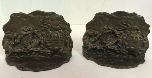 Pair cast iron old - iron, west