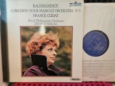 RACHMANINOV: Piano concerto n°3   Clidat Royal PO Macal / Forlane stereo LP M-