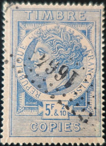 Timbre fiscaux copies type - timbre,