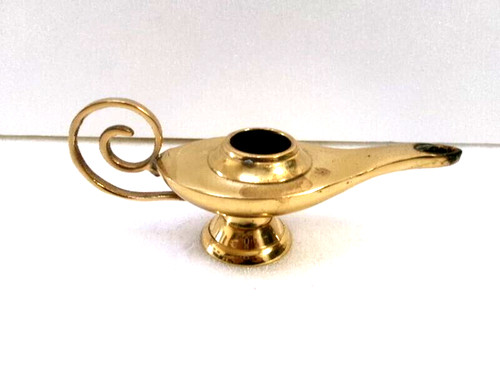 Lampe huile laiton - à, en