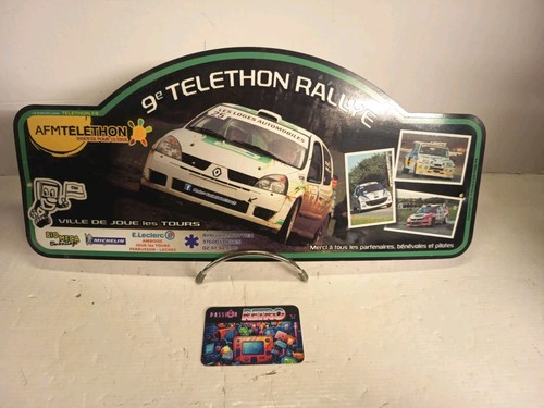 Plaque ėme telethon rallye - Ėme,