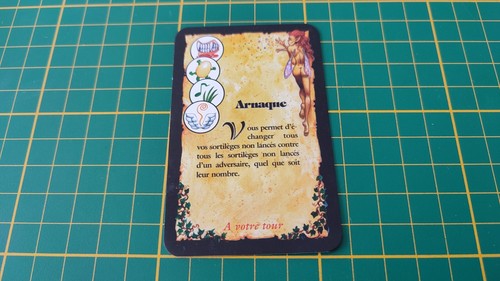 Carte sortilège arnaque - carte,