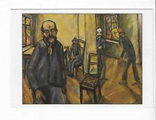 PEINTURE  PEINTRE  ERICH HECKEL  FOUS AU REPAS