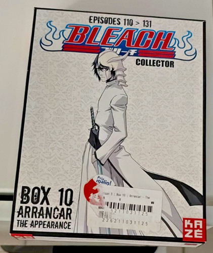 Dvd manga bleach box - manga,