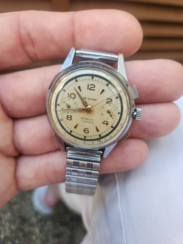 Rare chronograph valjoux - rare, 23