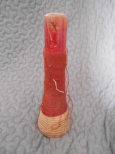Ancienne bobine tissage bois - ancienne,