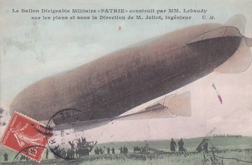 Cpa aerostation ballon - cpa, 78