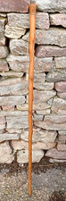 Baton de marche bois épineux pommeau bakélite baton de montagne à dragonne