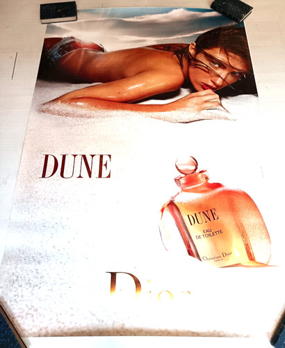 Affiche parfum dior dune - dior, lot