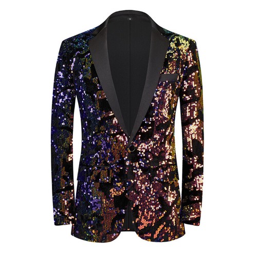 Hommes paillettes sequin - paillettes, robe